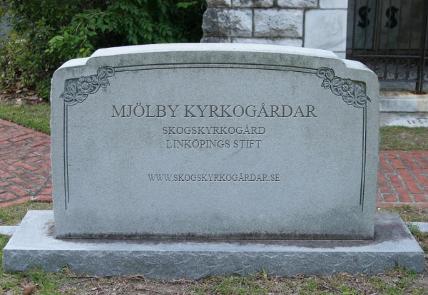 Mjölby Kyrkogårdar ~ Skogskyrkogård i Linköpings Stift