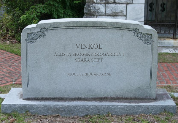 Vinköl ~ Äldsts Skogskyrkogården i Linköpings Stift